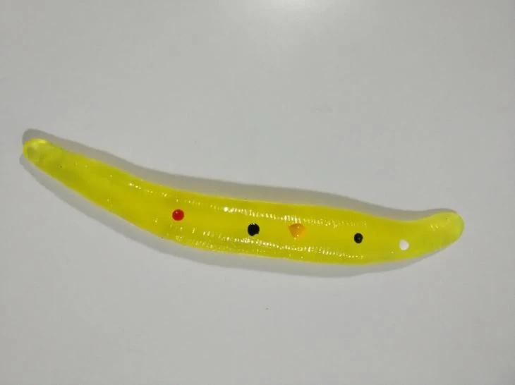 Stretched Sticky Leech Toy 4