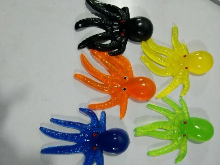 TPR material stretched octopus toy4