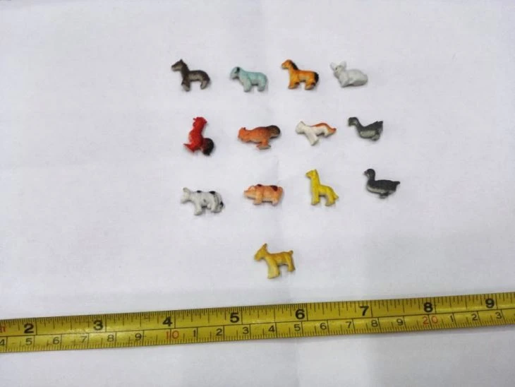 High Quality Plastic PVC Mini Farm Animals 3