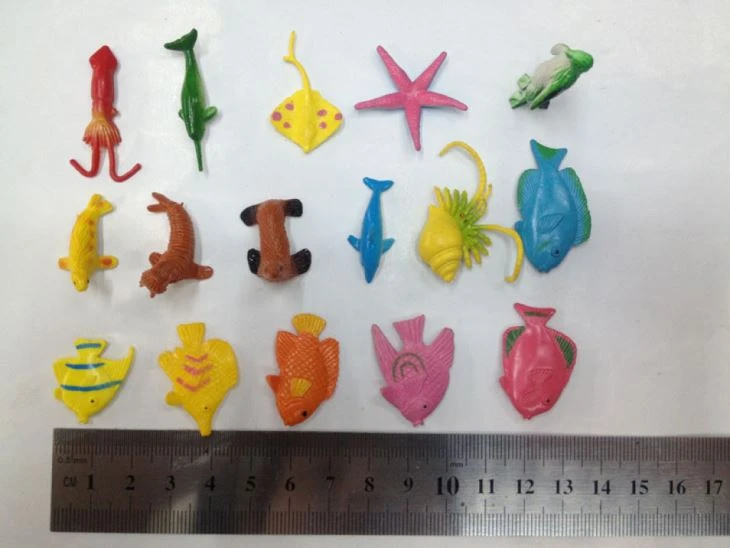 Kids Educational Toy Set Mini Ocean Animals 4