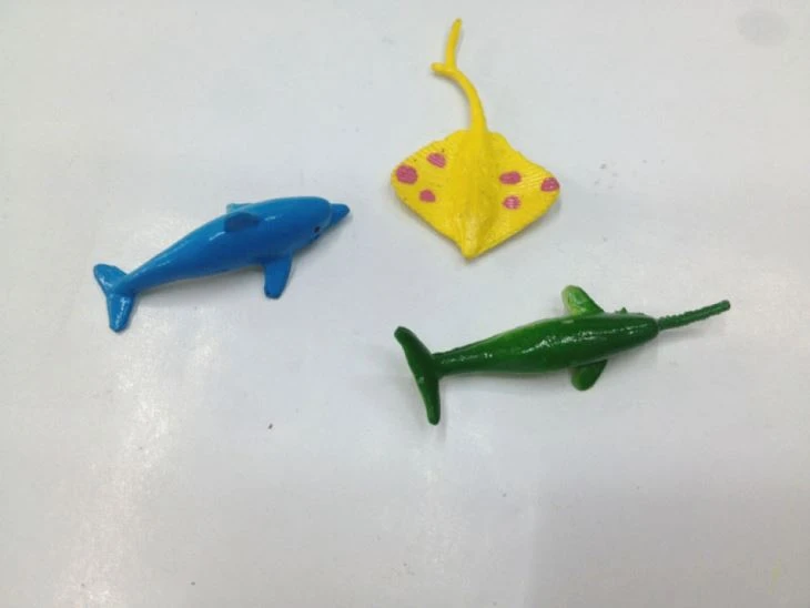 Kids Educational Toy Set Mini Ocean Animals 5