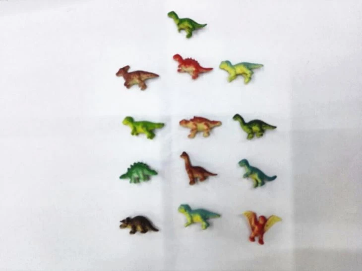 Wild Animals Carnivores And Herbivore Mini Solid Pvc Toys Dinosaur 2