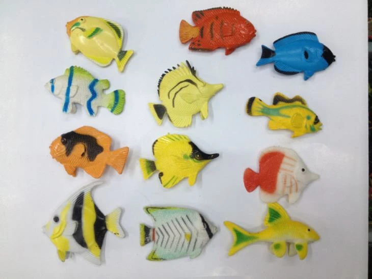2.5Inch Plastic Animal Capsule Toy Tropical Fish 8