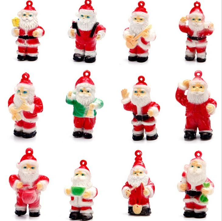 Popular With The Children Mini Santa Claus Capsule Toy For Christmas 2