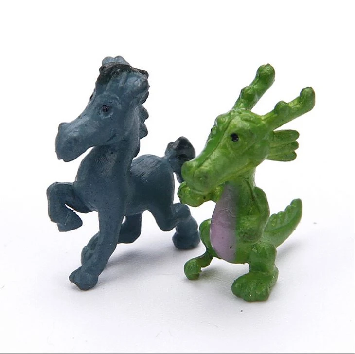 1.75 Inch Mini Chinese Zodiac Plastic Animal Toy 4