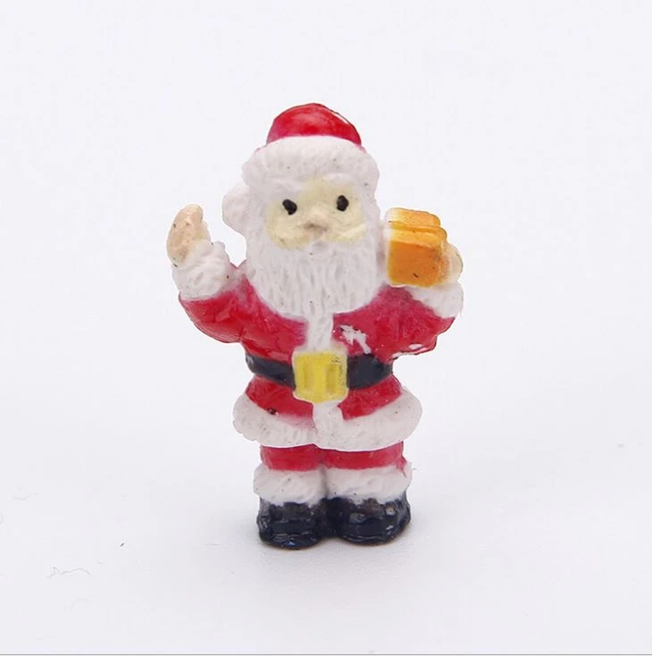 Mini Christmas Decoration Santa Claus Capsule Toy 5