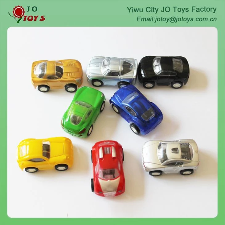 Novelty And Cheap Mini Transparent Windows Pull Back Car With Painting For Sale 2