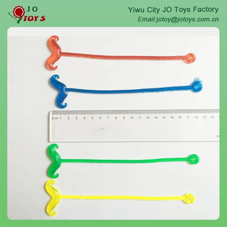 Sticky Mustache Toy YOYO TPR Toys For Vending Machine Capsules