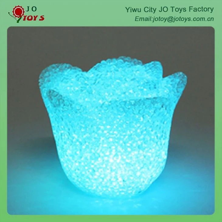 Colorful Tulip Shaped Flower Led Candle Light 2