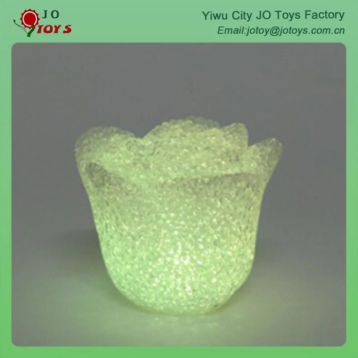 Colorful Tulip Shaped Flower Led Candle Light 3