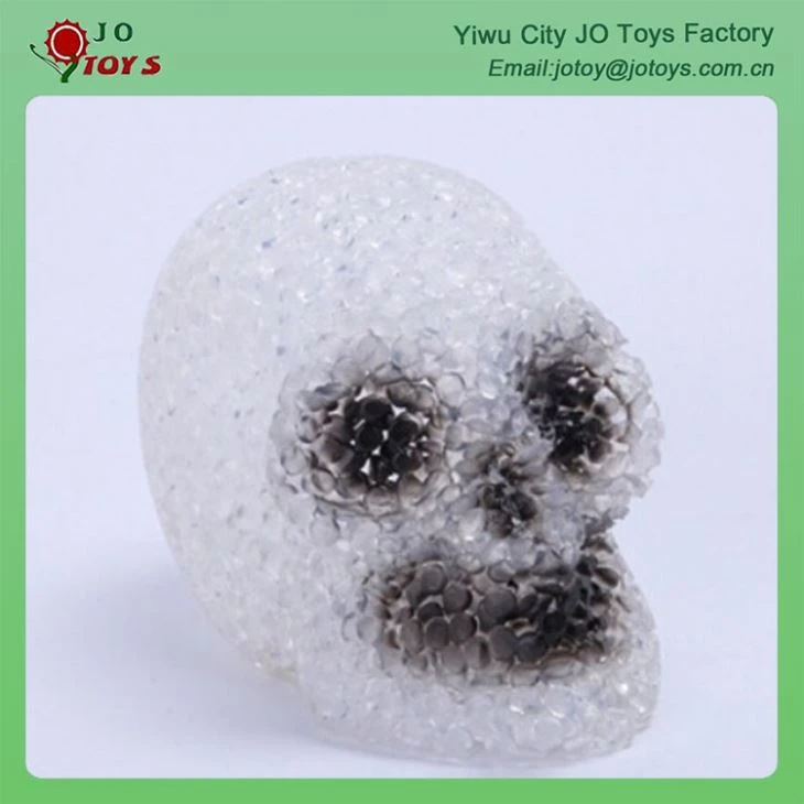 Halloween Promotional Funny Flashing LED Skull Head Lights 3