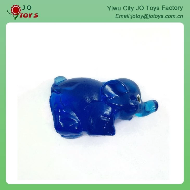Hot Sale TPR Plastic Material Sticky Elephant For Capsule Toy 2