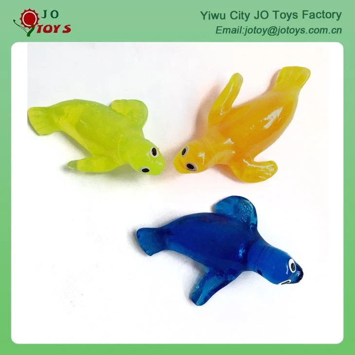 Promotional Gifts TPR Soft Rubber Sticky Seals Toy Animals 3