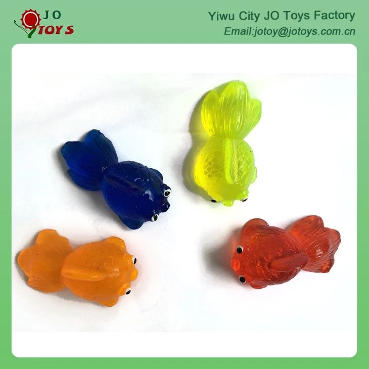 Children's Toy TPR Material Sticky Goldfish Toy For Vending Machine Capsule Toy 4
