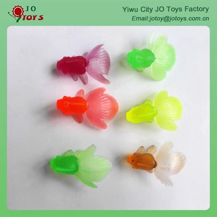 Cute PVC Small Goldfish Toy For Capsule Toy 2