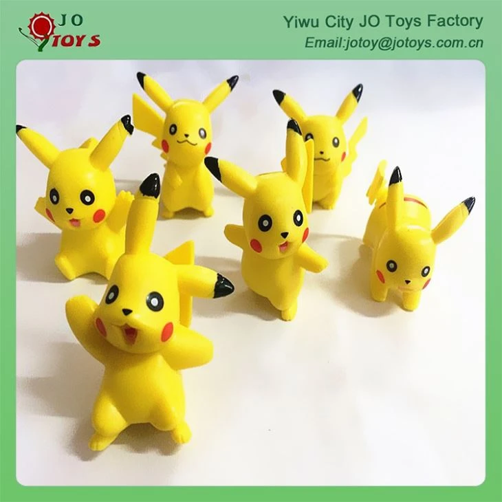 2016 Popular 55mm Pokemon Toys Pikachu Toy For Capsule 2