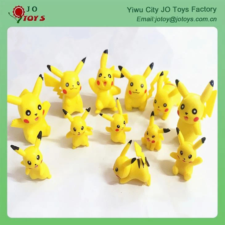 2016 Popular 55mm Pokemon Toys Pikachu Toy For Capsule 3