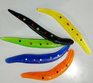 Stretched Sticky Leech Toy