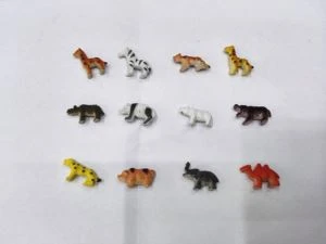 PVC Plastic Animal Cheap Mini Forest Animal Capsule Toy