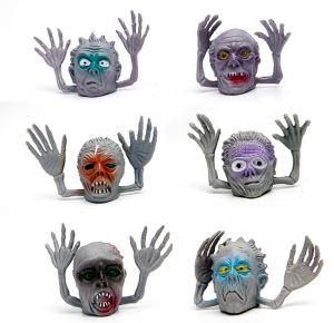 Plastic Capsule Toy Monster Finger Puppet For Children