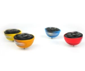 Hot Sell Pull Back Bug Car With Spinning Top For Capsule Toy