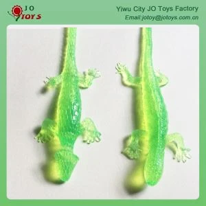 TPR Sticky Small Colorful Wall Gecko Toys For Capsule Toy