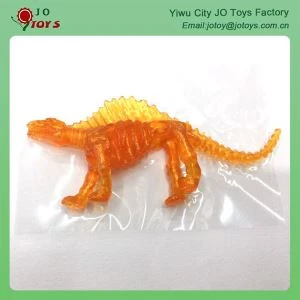Cheap Mini TPR Sticky Stretchy Rubber Animal Toys Dinosaur Skeleton