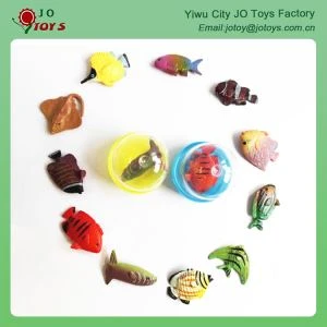 Children Like The Cute Mini Fish With Painting Vending Machines Capsule Toys