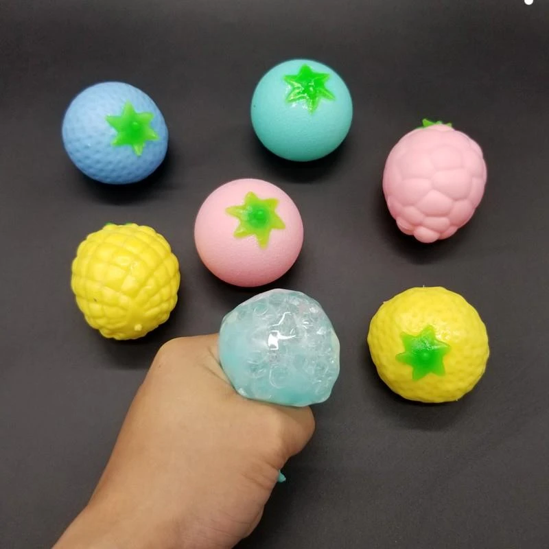 squishy fruit ball