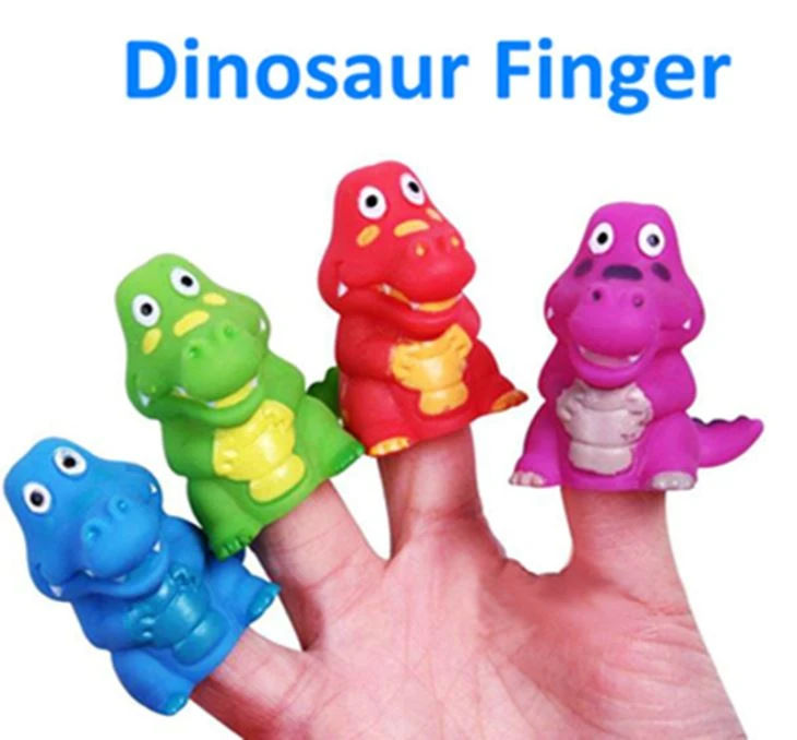 Dinosaur Finger Puppet Toy For Vending Capsule