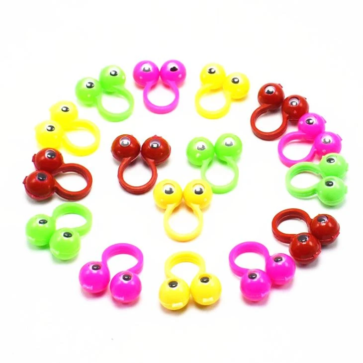 Plastic Finger Eyes Ring