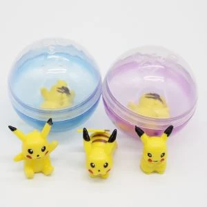 2017 Popular 55mm Pokemon Toys Pikachu Toy For Capsule