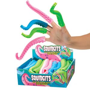 TPR Finger Cuttlefish Toy For Vending Capsule