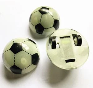 Glow In The Dark Pull Back Football Toy