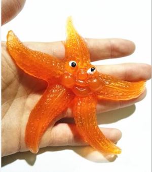 Jelly Sticky Starfish Toy For 65mm Capsule Toy
