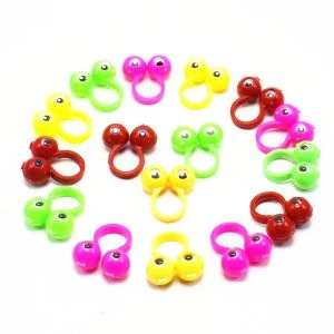 Plastic Finger Eyes Ring