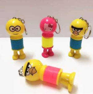 Plastic Magic Promotional Keychain Mini Slinky