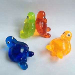 Kids Toy TPR Material Jelly Penguin Small Animal Toy For Capsule Toy
