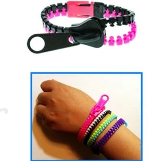 Zipper Bracelets For Vending Capsules