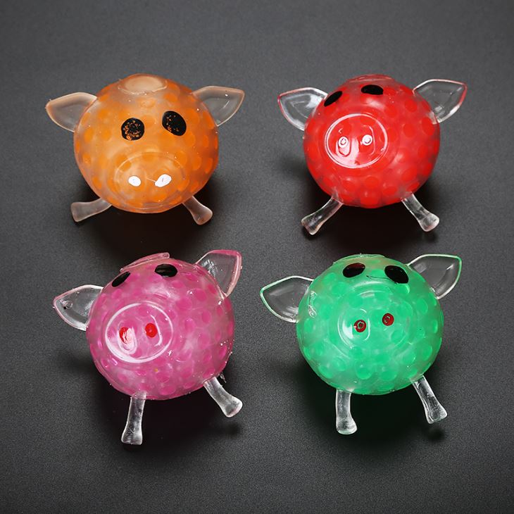 Wholesale Anti-stress Pig Shape Squishy Ball
