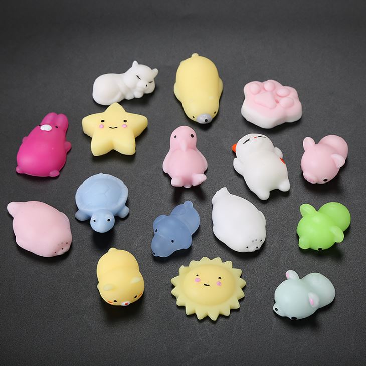 3D Animal Design Squishy Mochi Toy For Kids