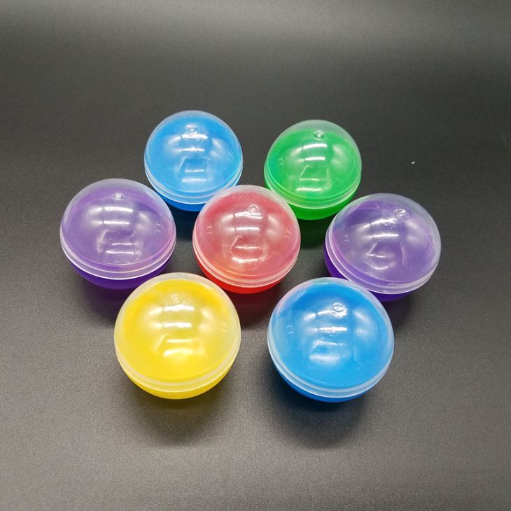 45mm Round Plastic Empty Toy Capsule
