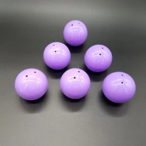 2.55‘’ Inch Solid Color Vending Plastic Capsule For Kids