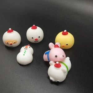 Kawaii Christmas Sticky Stretchy Squishy Mochi Toy