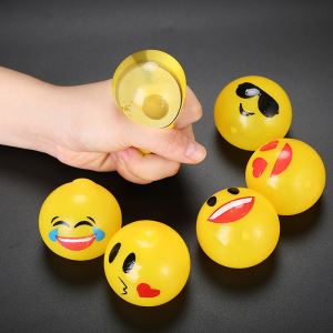 Squeeze Stress Toy Emoji Water Ball Toy