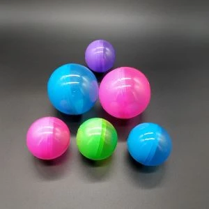Wholesale Empty Colorfull Vending Gashapon Capsule
