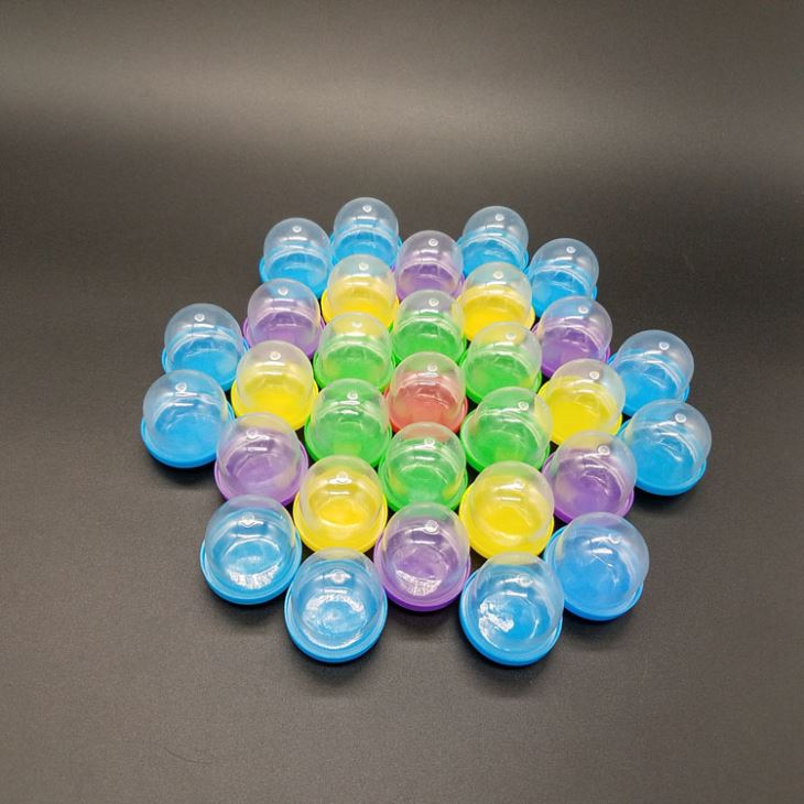 Whole 1.2 Inch Plastic Empty Toy Capsule