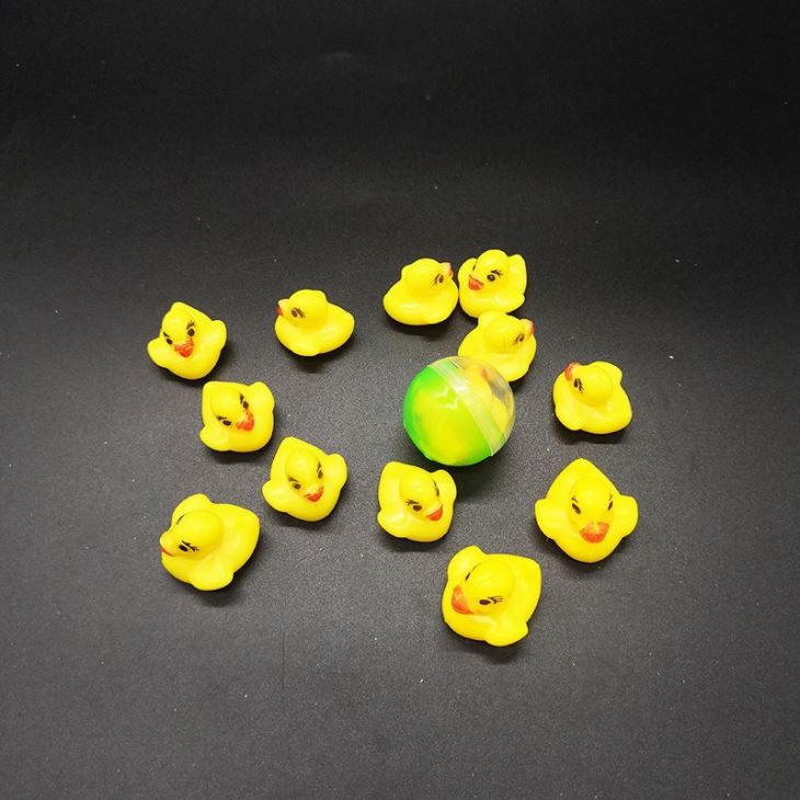 1 Inch Cute Duck Cartoon Figure Toy