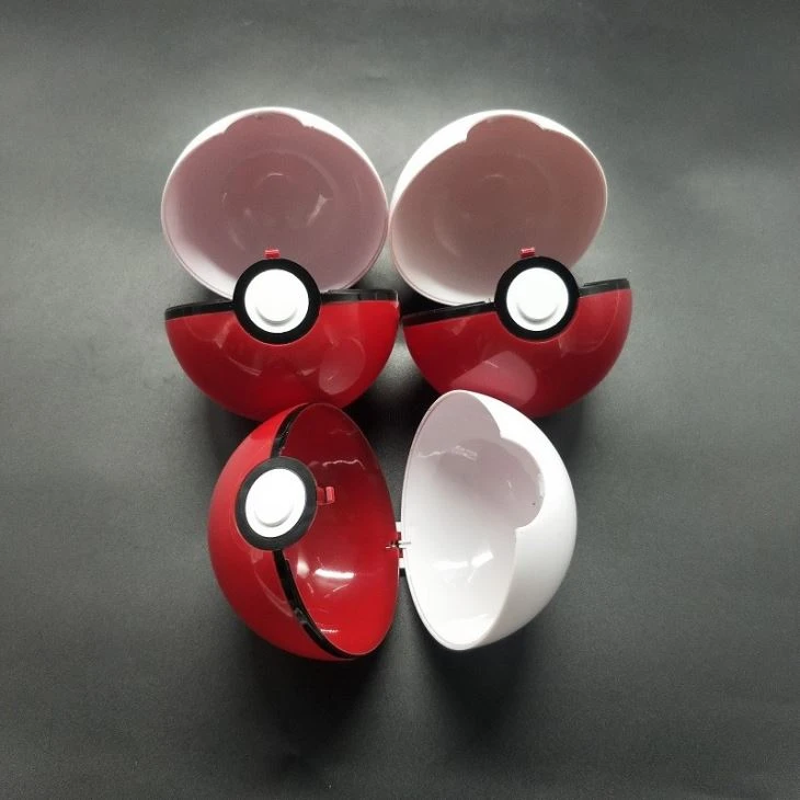 100mm ABS Plastic Pokemon Capsule