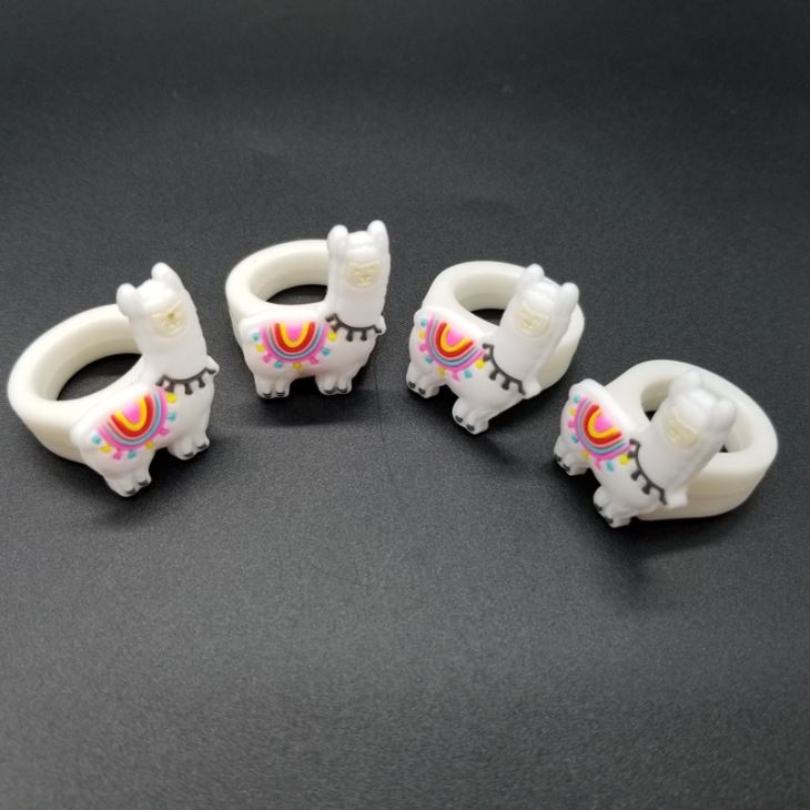 Cute Alpaca Finger Ring